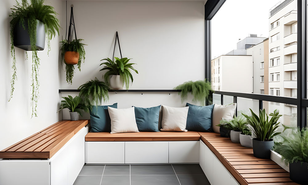 balcone verandato