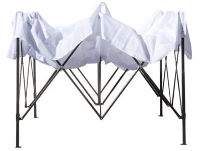 Gazebo pieghevole professionale in alluminio o acciaio