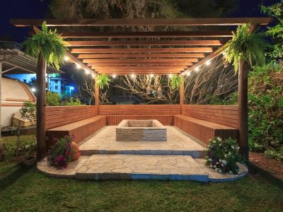 Come illuminare un gazebo, anche senza corrente