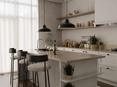 Meglio cucina con isola o penisola? Come scegliere in base allo spazio disponibile