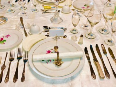 Come posizionare le posate a tavola
