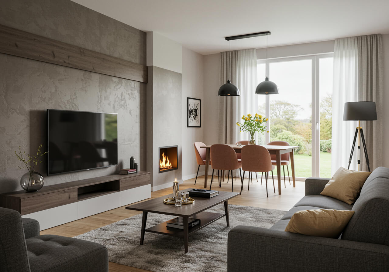 Al momento stai visualizzando Soggiorni moderni: stili, design e tendenze del momento dai divani extra large ai camini a gas