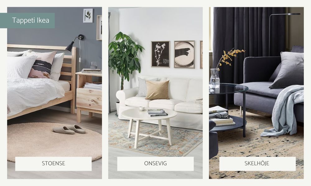 Al momento stai visualizzando Tappeti per soggiorno Ikea: quali scegliere tra materiali, dimensioni e colori